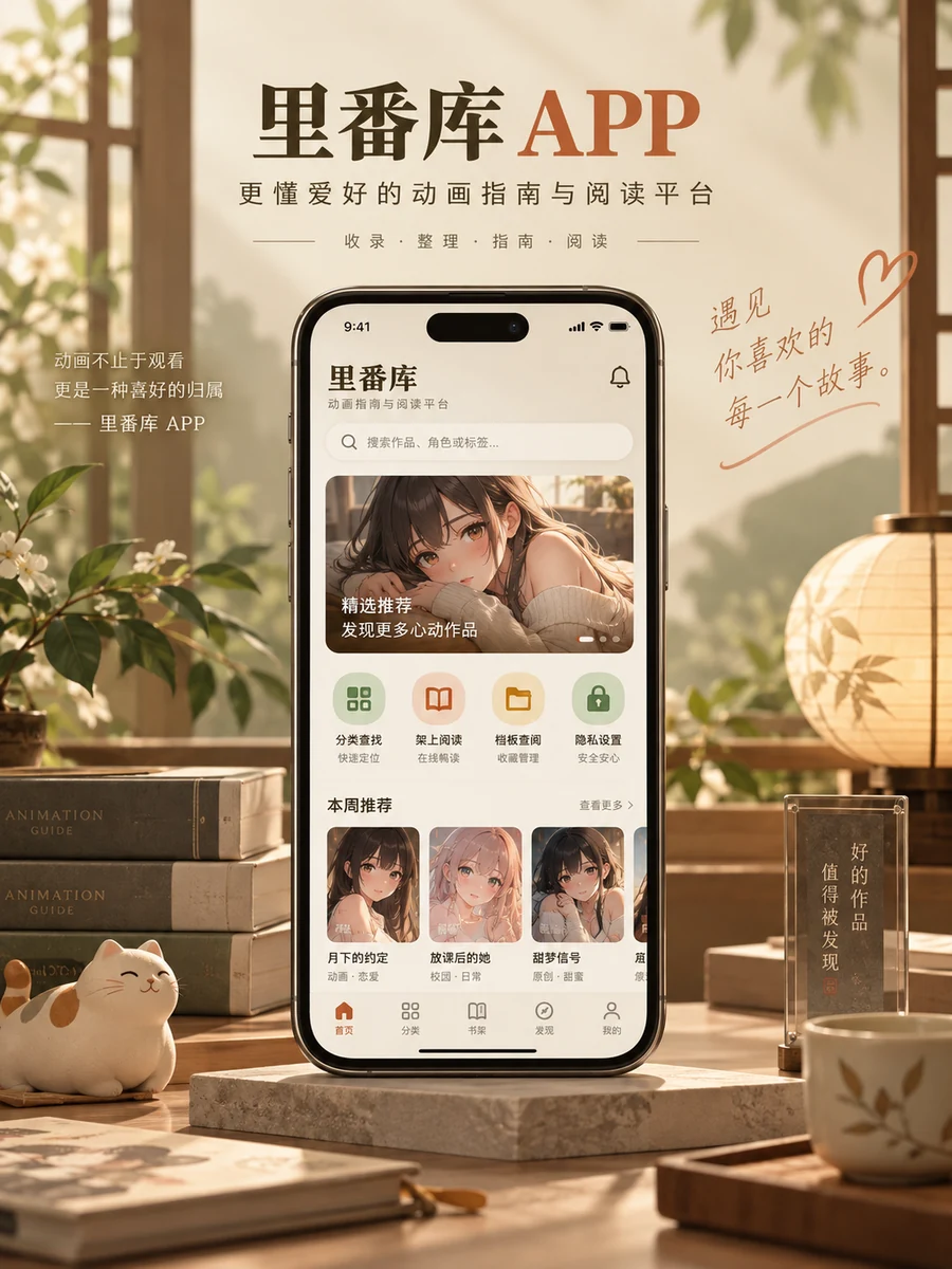 里番库应用界面插图