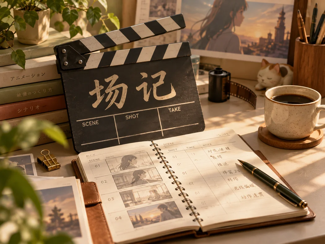 场记整理插图